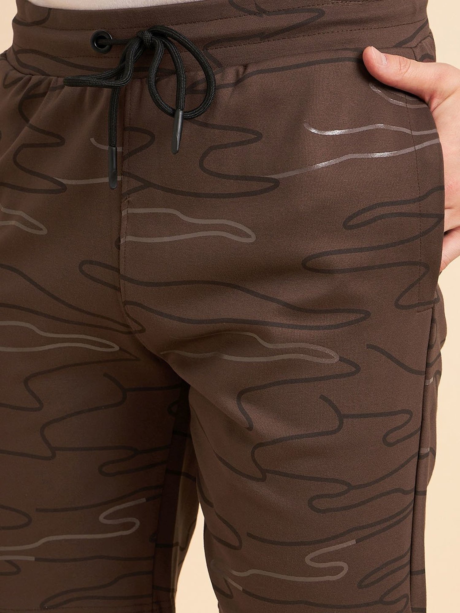 Sweet Dreams Chocolate Lab Regular Fit Printed Shorts