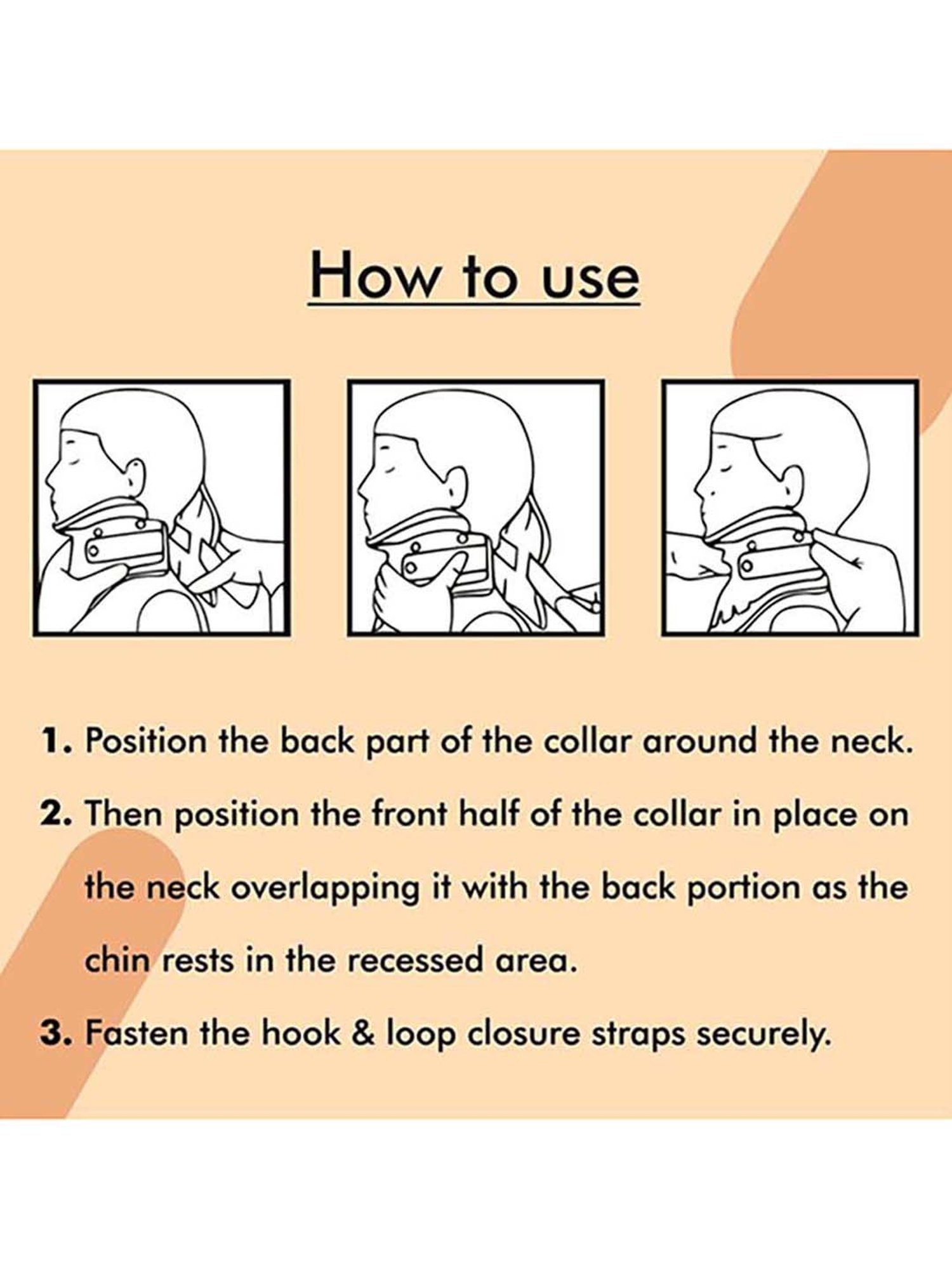 AccuSure Cervical Orthosis (Philadelphia) Ethafoam Cervical Collar - XL (Beige)