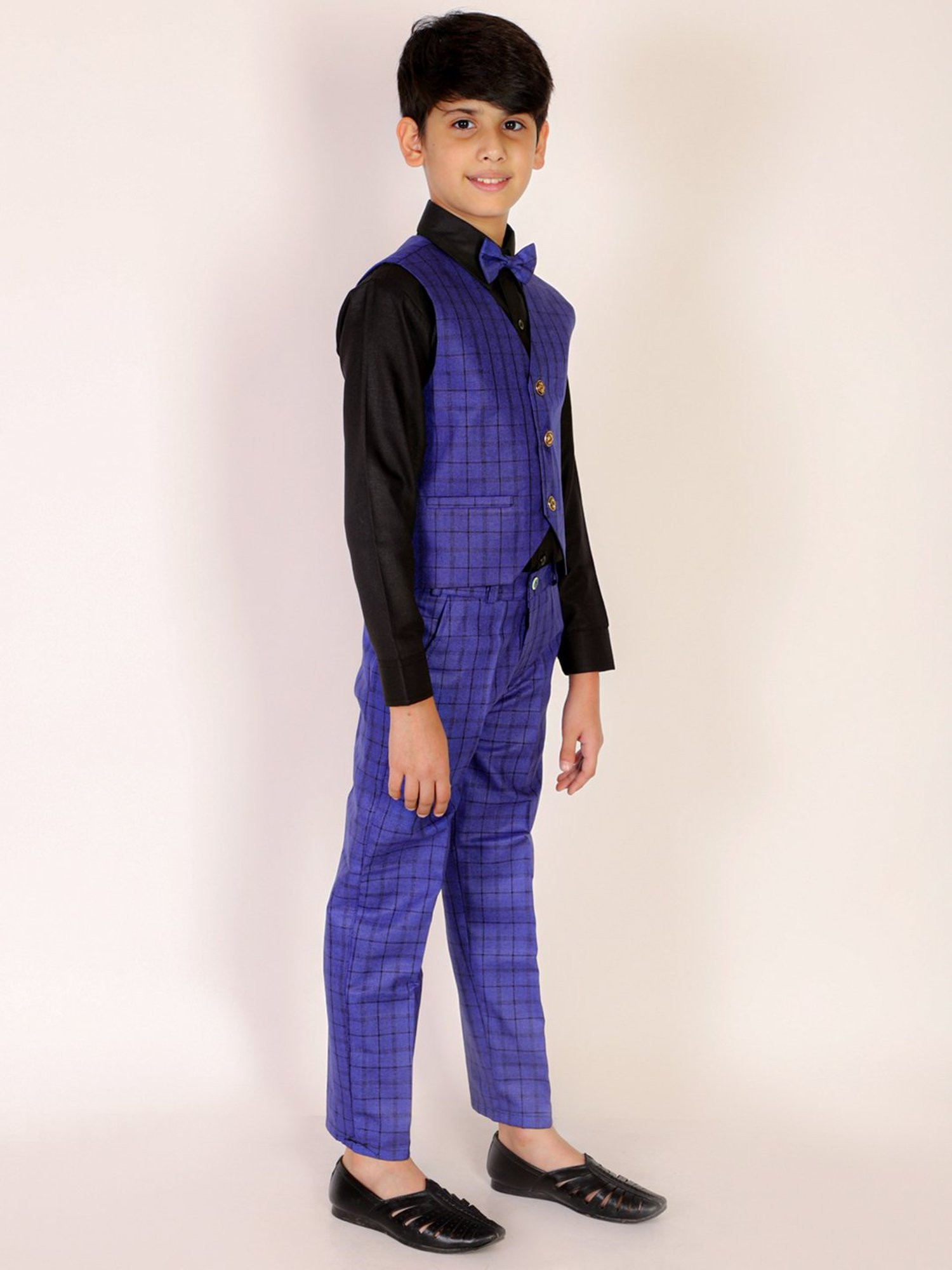 Blue Giraffe Kids Black & Pink Regular Fit Shirt Set