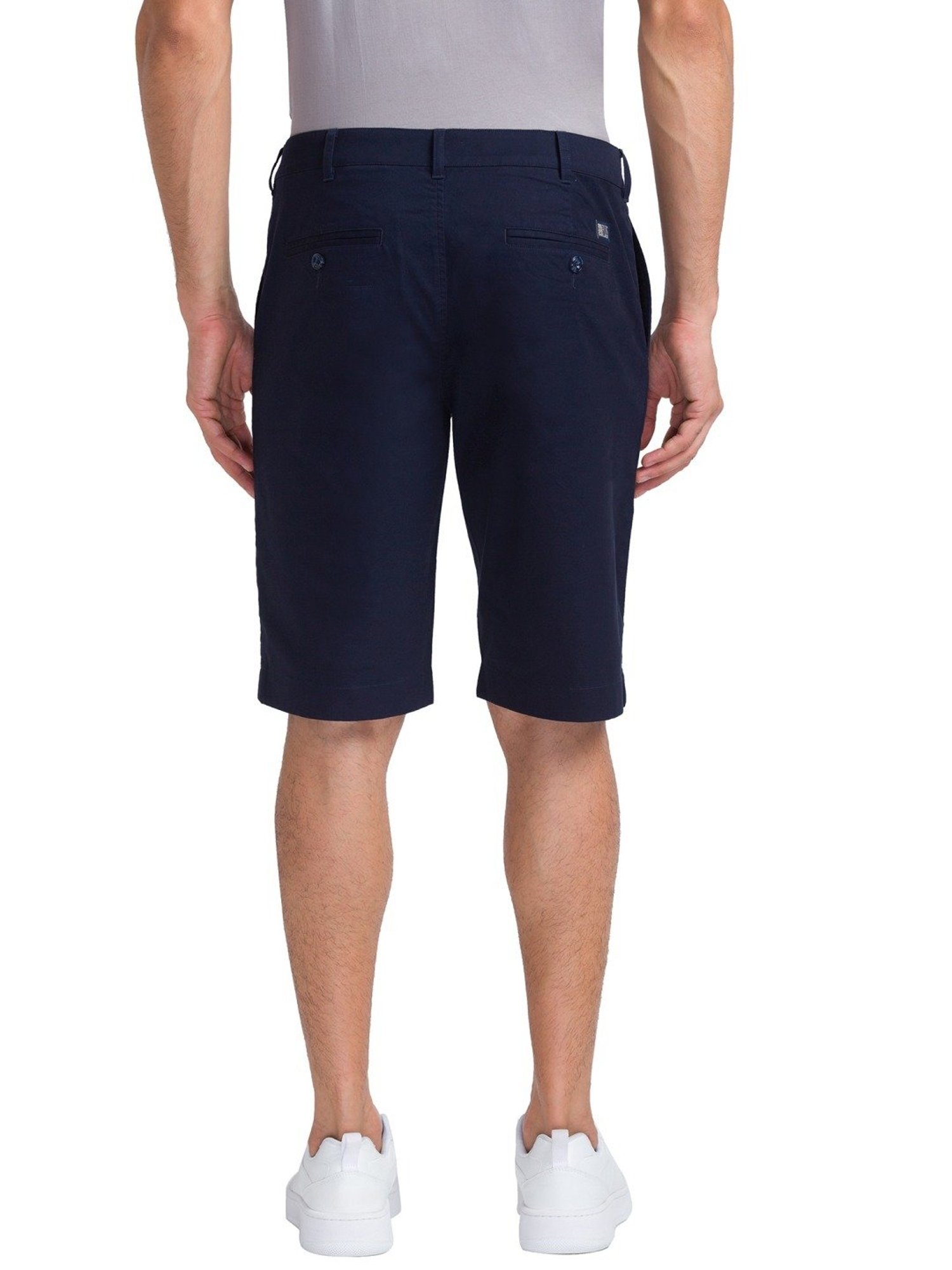 ColorPlus Blue Contemporary Fit Shorts