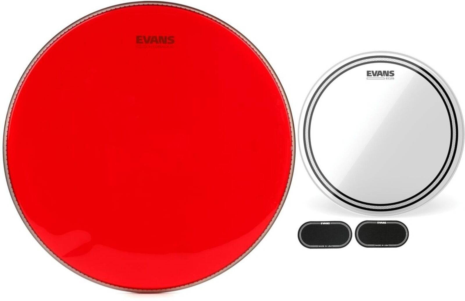 Evans BD22HR + Evans TT12EC2S + Evans EQPB2 - Value Bundle