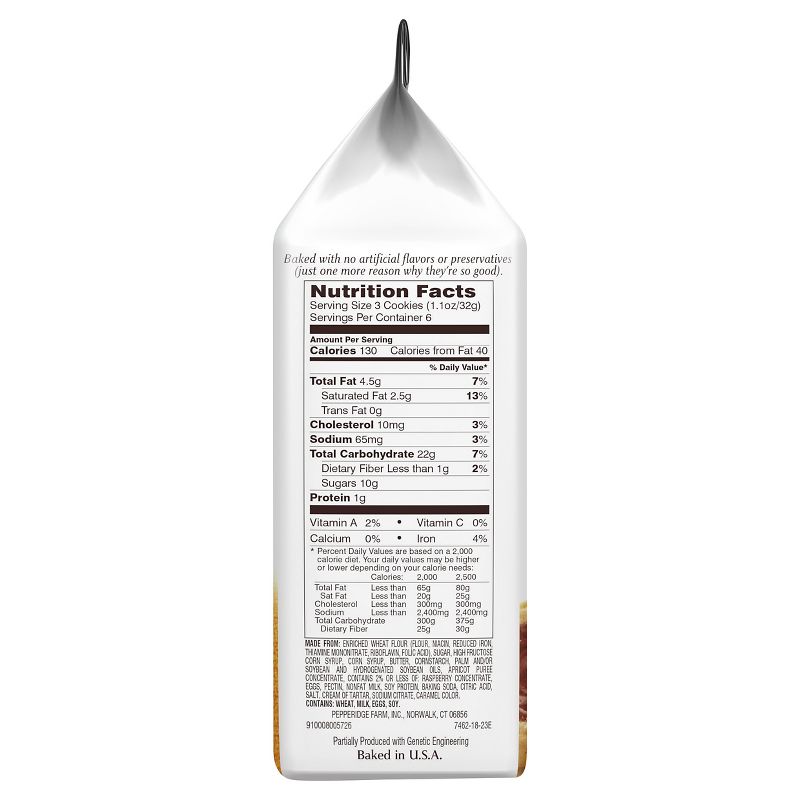 Pepperidge Farm Apricot Raspberry Thumbprint Cookies - 6.75oz