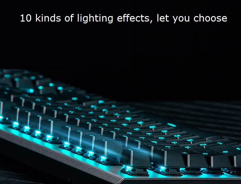 ThundeRobot KG5104 Mechanical Cherry MX Gaming Keyboard, Programmable Brown Switch Wired Keyboard for Gaming with 104 Keys Full Anti-ghosting Keyboard for Windows/iOS, Ideal for Game or Work