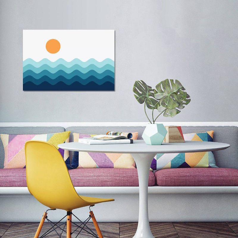 Abstract Landscape IVB by the Old Art Studio Unframed Wall Canvas - iCanvas