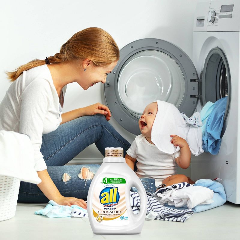 All Clean and Care Laundry Detergent - 88 fl oz