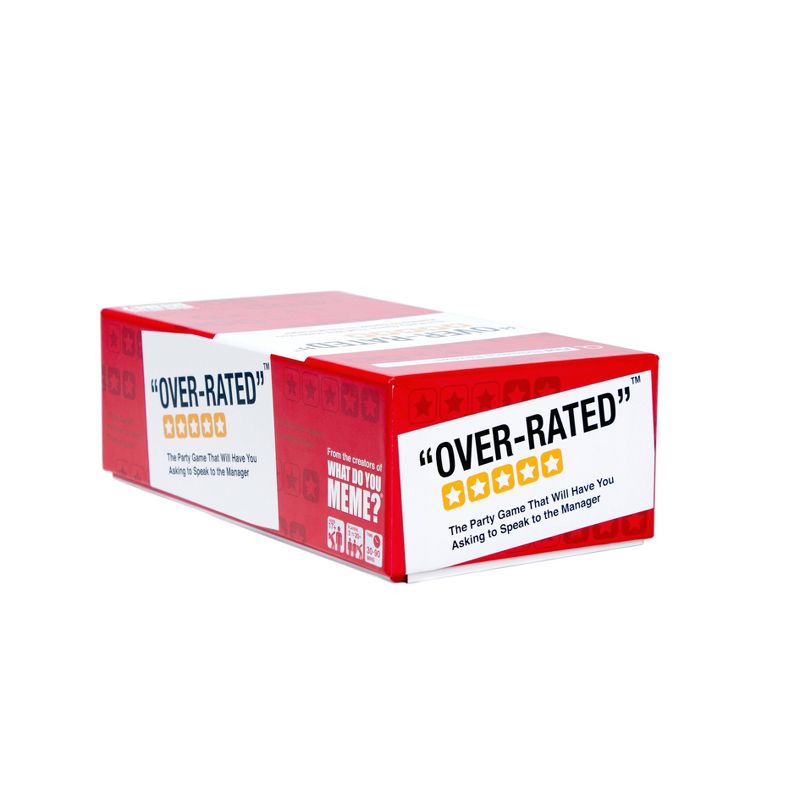 Over-Rated Card Game