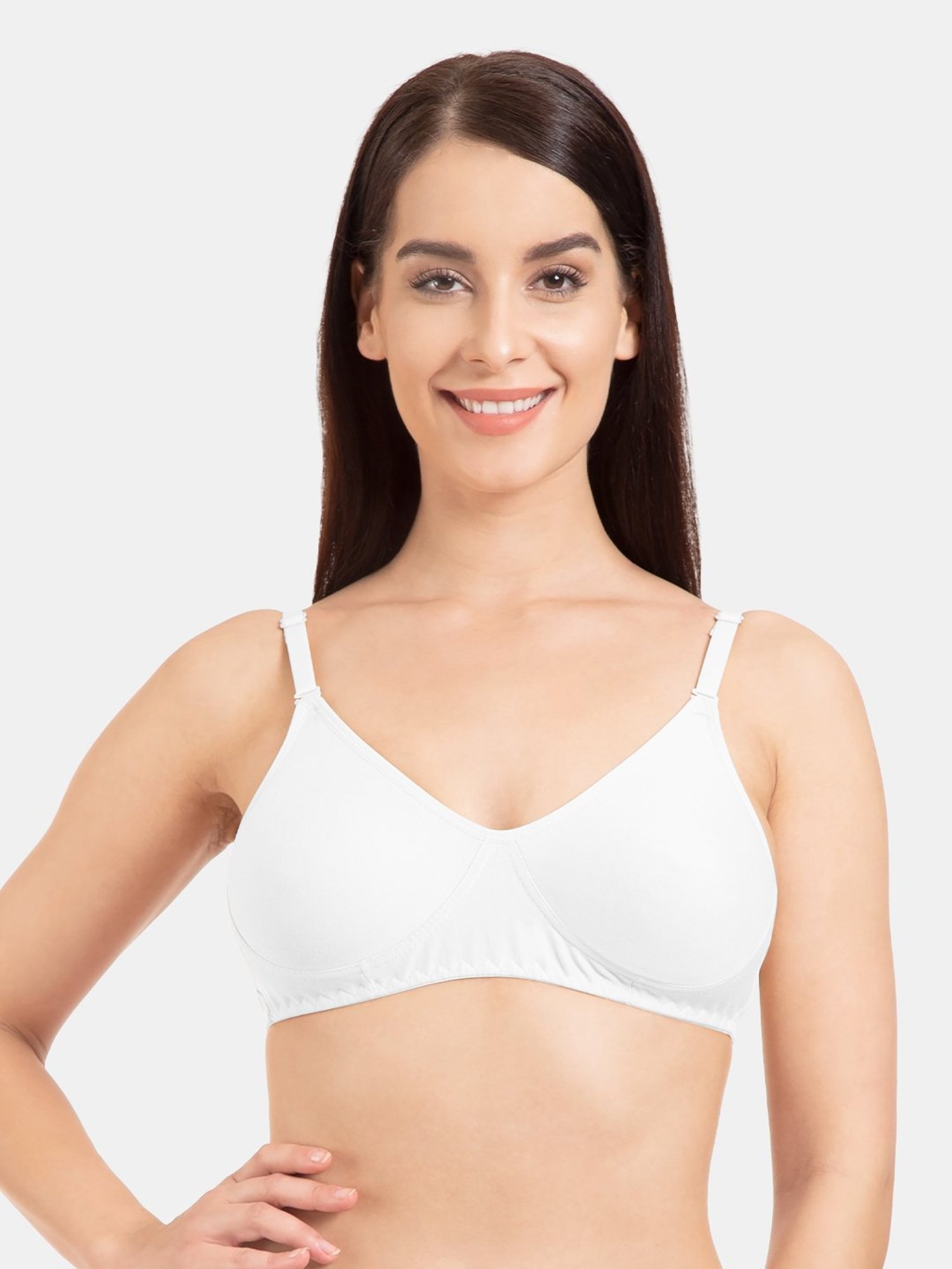 Tweens White Non Wired Non Padded T-Shirt Bra