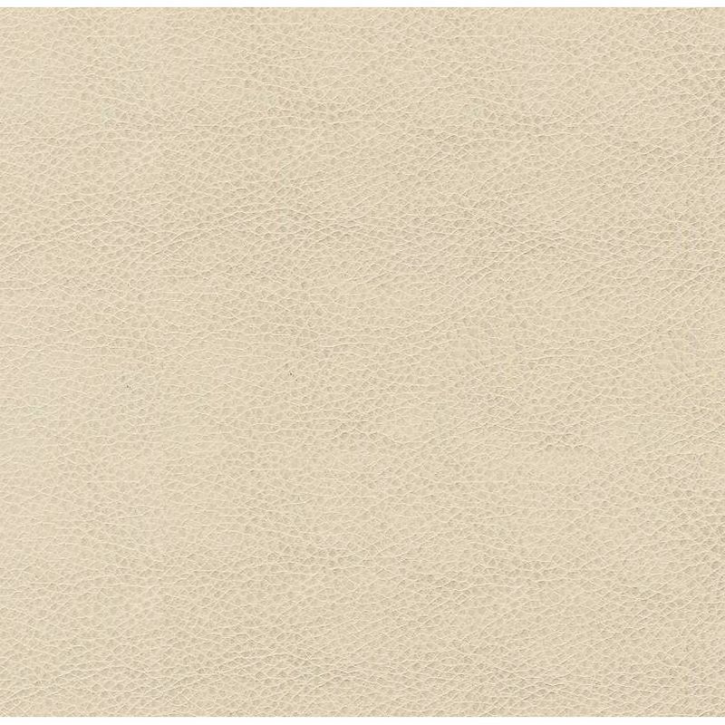 24" Faux Leather Square Counter Height Barstool Cream - HomePop