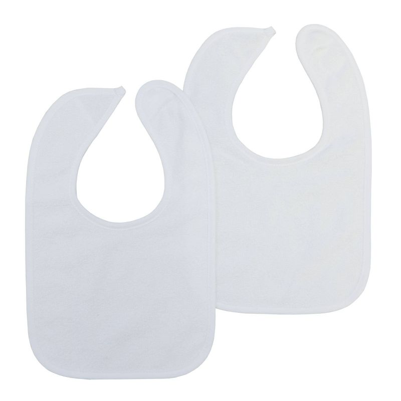 Neat Solutions Water-Resistant Lined Infant Bib Set Boy - 10pk