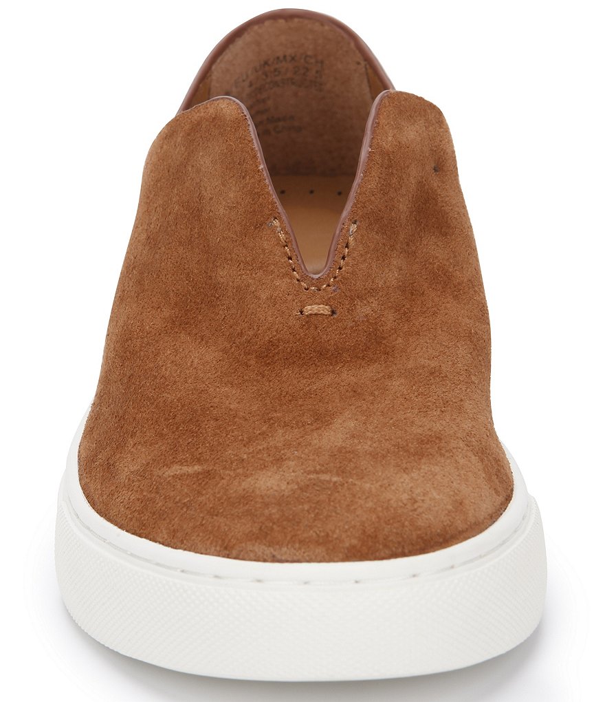 Gentle Souls Rory Suede Deconstructed Slip-On Sneakers