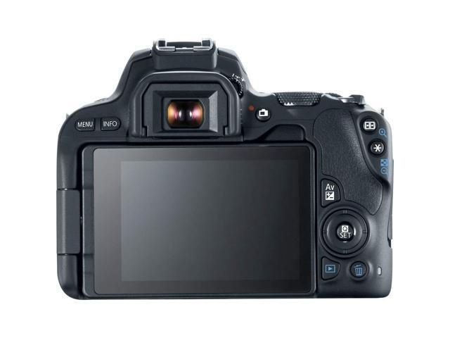 Canon EOS Rebel SL2 DSLR Camera with 18-55mm is STM Lens & 75-300mm III Lens + Professional Case + Flexible Tripod + UV Protection Filter + Card Reader - Intl Model