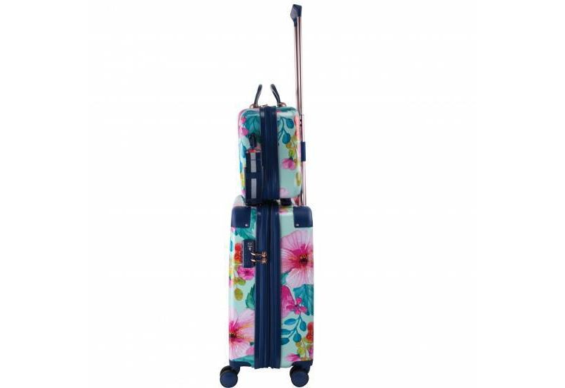 Chariot Travelware CHP-903 Floral 2pc Luggage Set