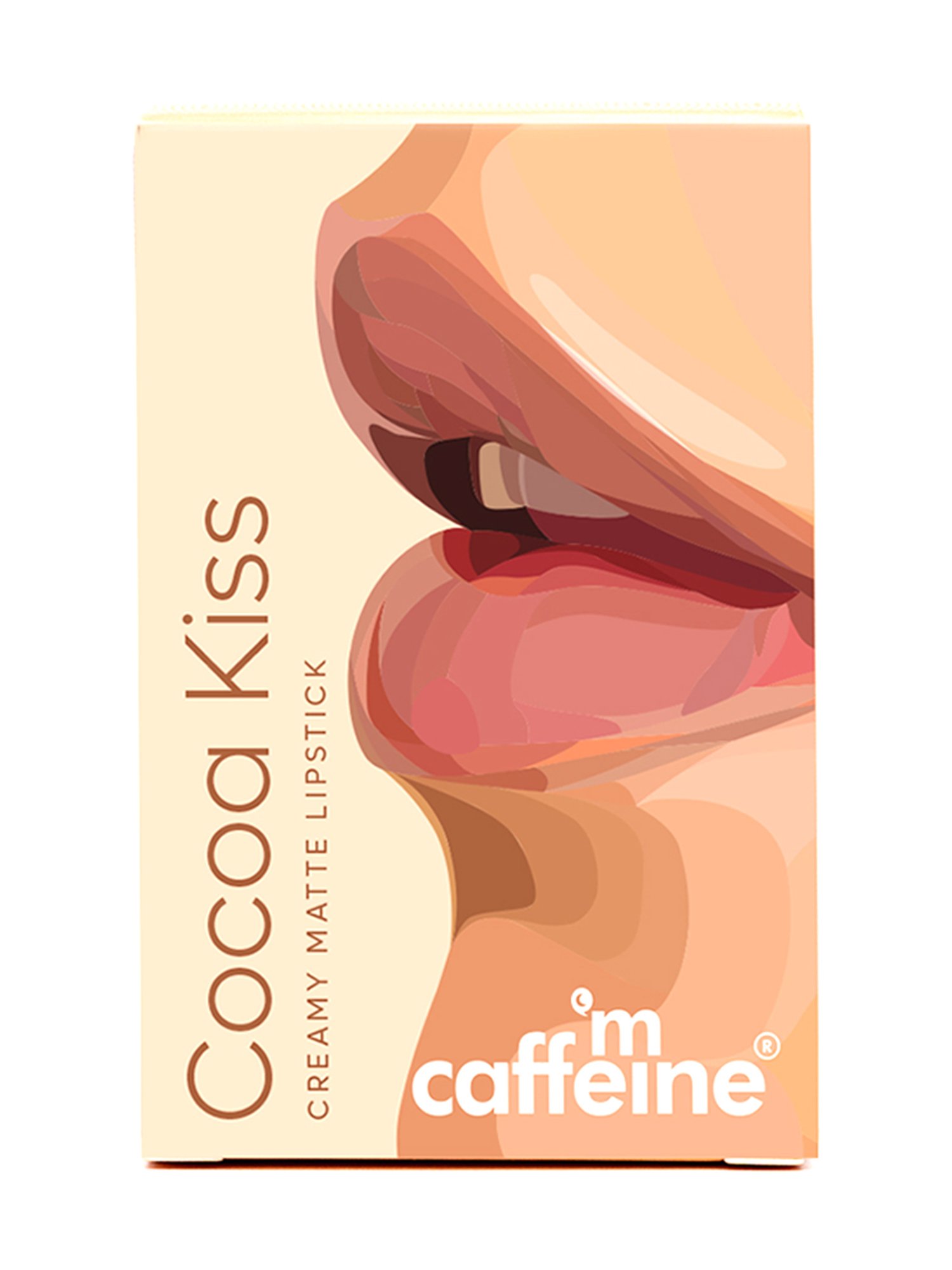 mCaffeine Cocoa Kiss Creamy Matte Lipstick Blush Slush - 4.2 gm