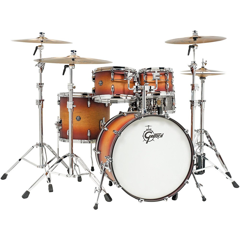 Gretsch Drums Renown 4-Piece Shell Pack Satin Tobacco Burst
