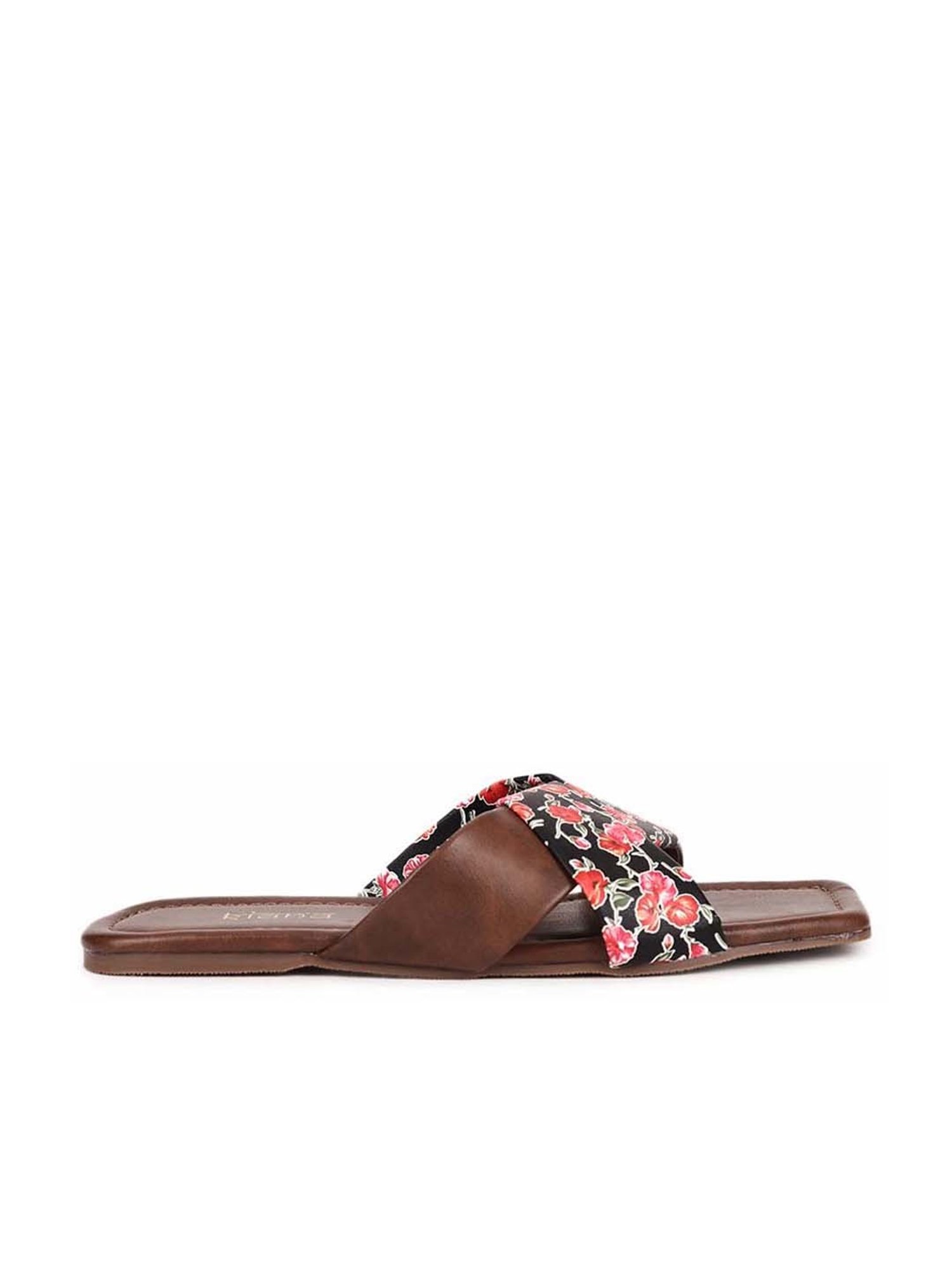 Kiana Women's Brown Casual Sandals