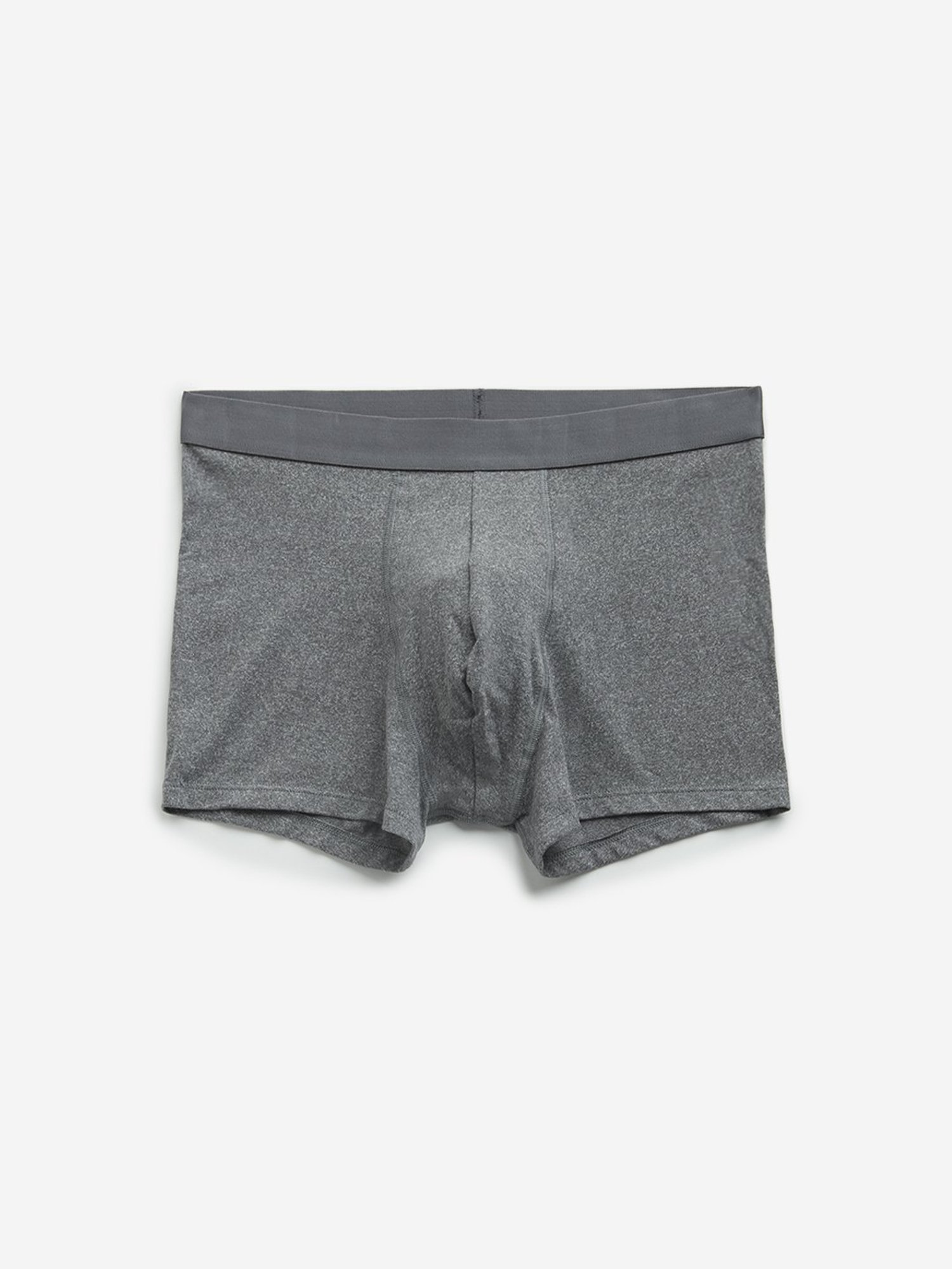 WES Lounge by Westside Maroon Solid Cotton Blend Trunks - Pack of 3