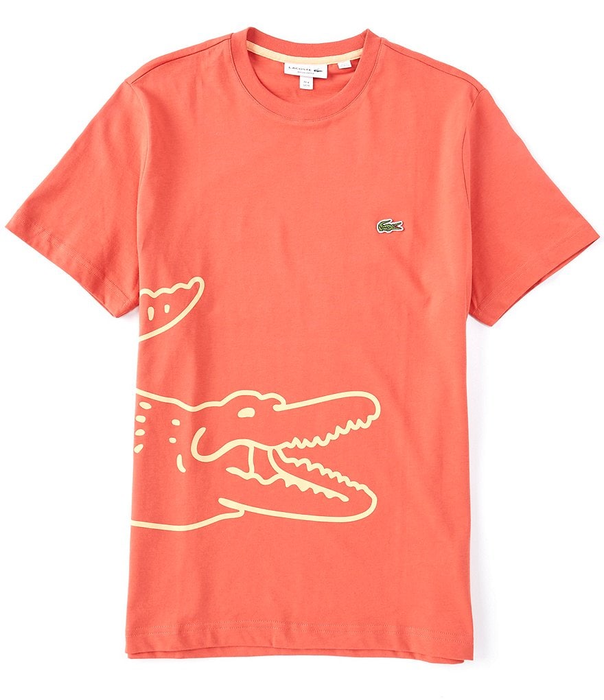 Lacoste Croc Beach Short-Sleeve Organic Materials Tee