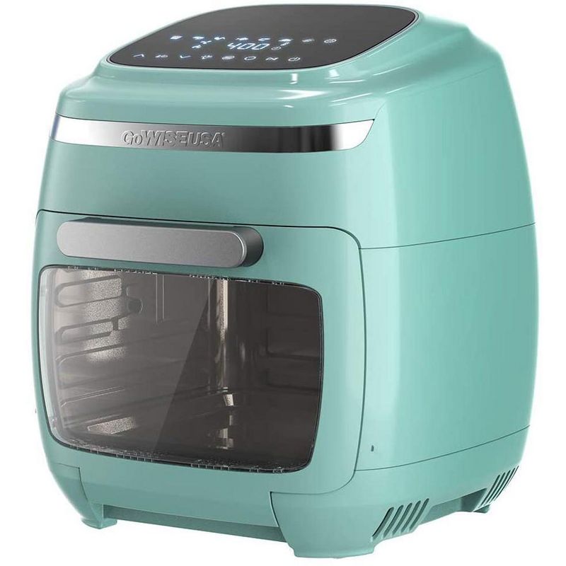 GoWISE Vibe 11.6-Quart Air Fryer Toaster Oven w/ Rotisserie & Dehydrator, Mint