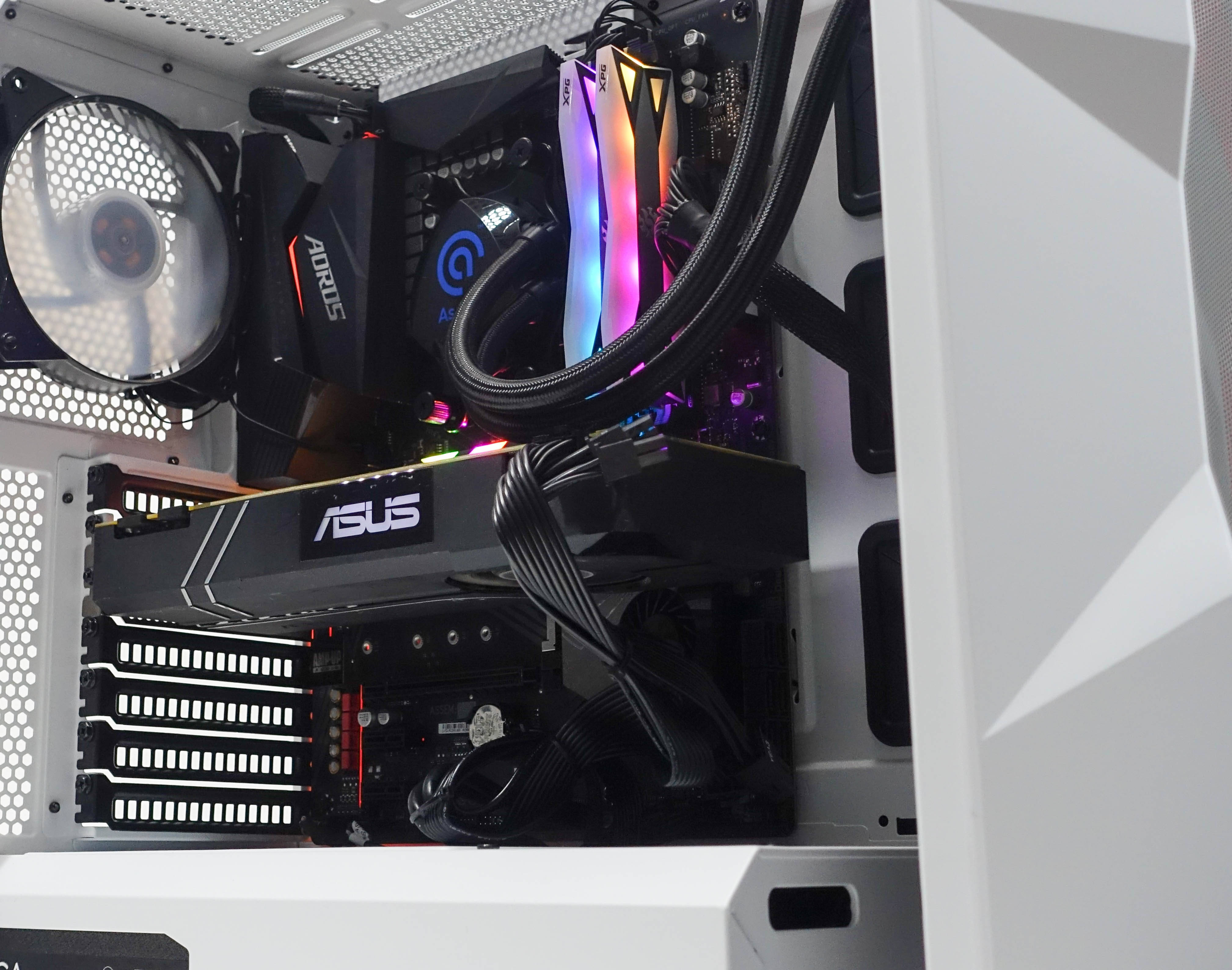 Custom Gaming Desktop PC - AMD Ryzen 7 3700X 3.6GHz - GeForce GTX 1080 8GB - 16GB DDR4 RAM - 1TB NVME M.2 SSD (Solid State Drive) - 750w 80+ Bronze PSU - Wi-Fi