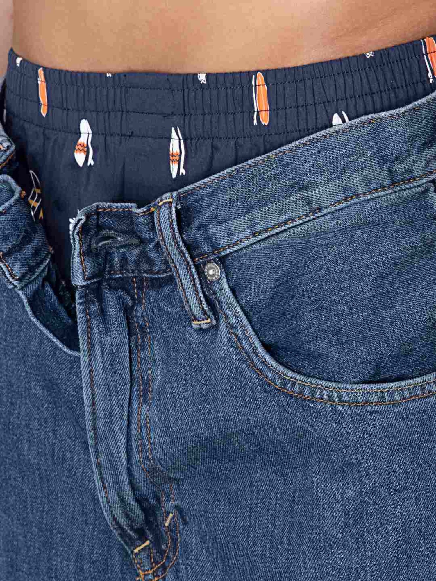 XYXX Multicolored Cotton Relaxed Fit Printed Boxers - Pack Of 3