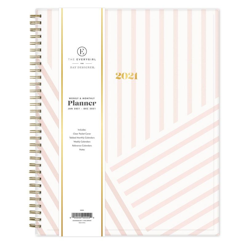 Undated Teacher Planner 8.5" x 11" Large Weekly Lesson Plan Book Botanical Floral - TF Publishing