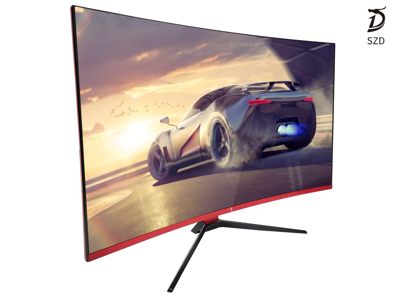 32&rdquo; 144-200Hz Gaming Monitor , 2ms response  Desktop Computer Monitor, Amd Freesync Premium PC Display ,1920 x 1080 FHD, Low-Blue Light & Flicker-Free, Ultra Wide Curved Monitor ,1xHDMI, 1xDP, 1xVGA