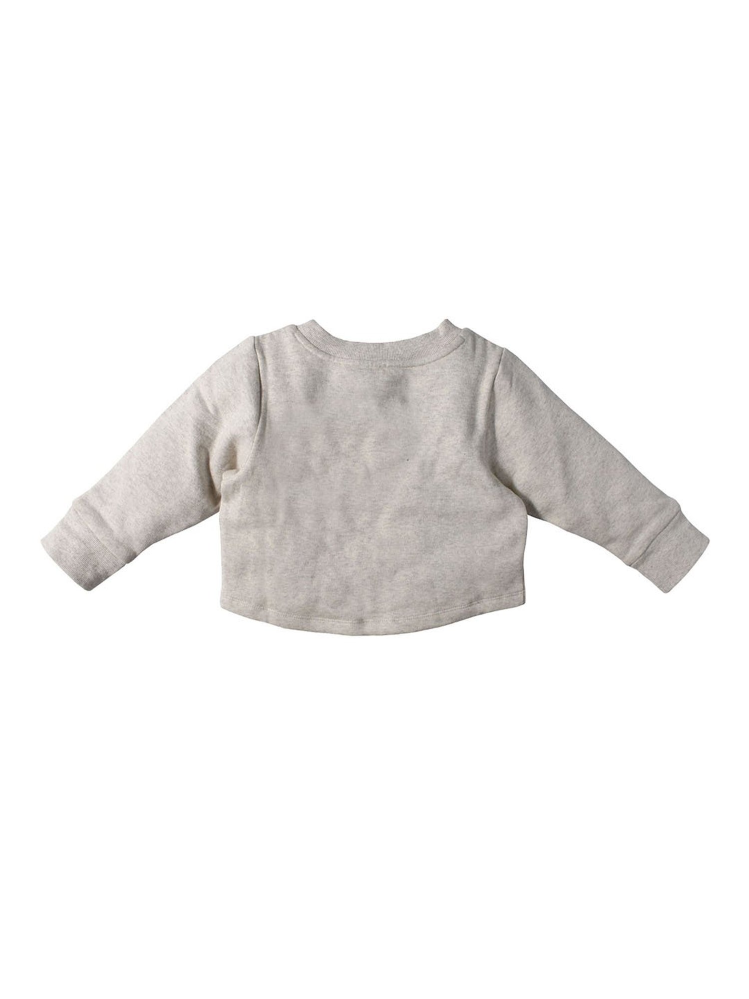 Nino Bambino Kids Grey Solid Sweatshirt