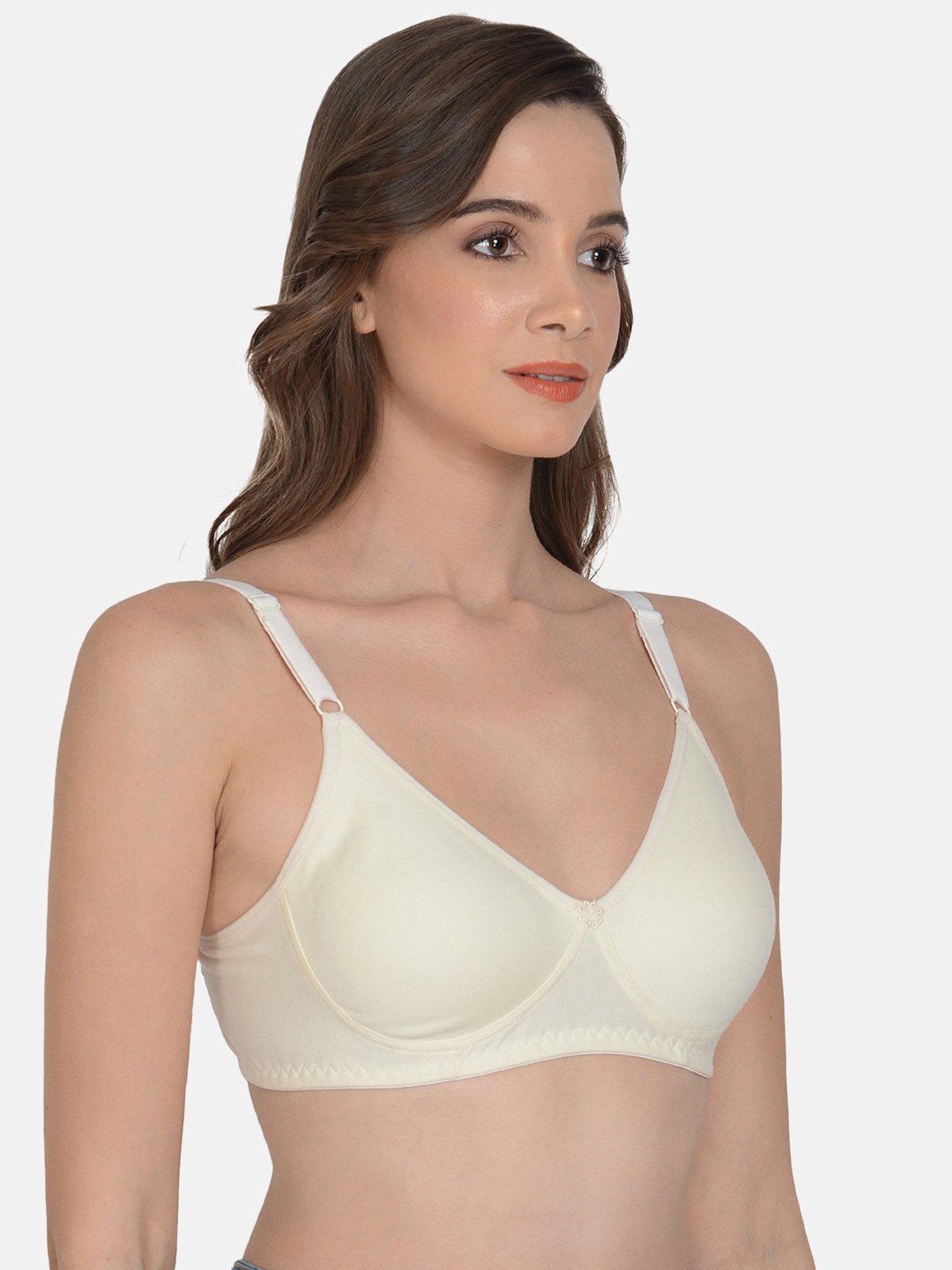 mod & shy Cream Bra