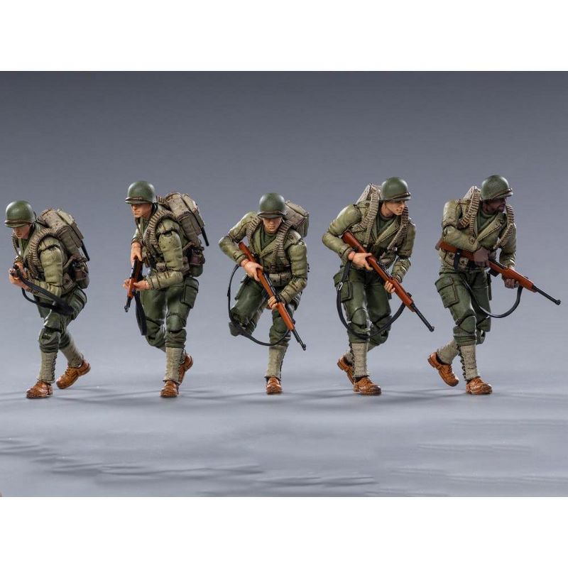WWII US Army Set of 5 | Joy Toy Action figures