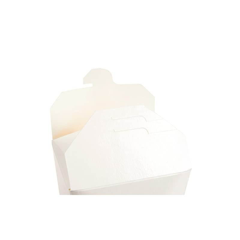 of 60 Chinese Takeout Food Containers - Take Out Boxes, to-Go Eating, Chinese Party Supplies 32oz, White - 4 x 4.5 x 3.3 Inches