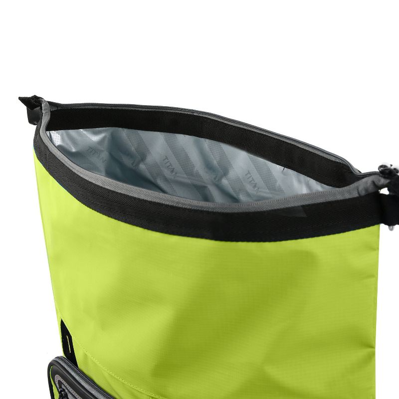 California Innovations Titan Deep Freeze 13qt Rolltop Backpack Cooler - Lime Green