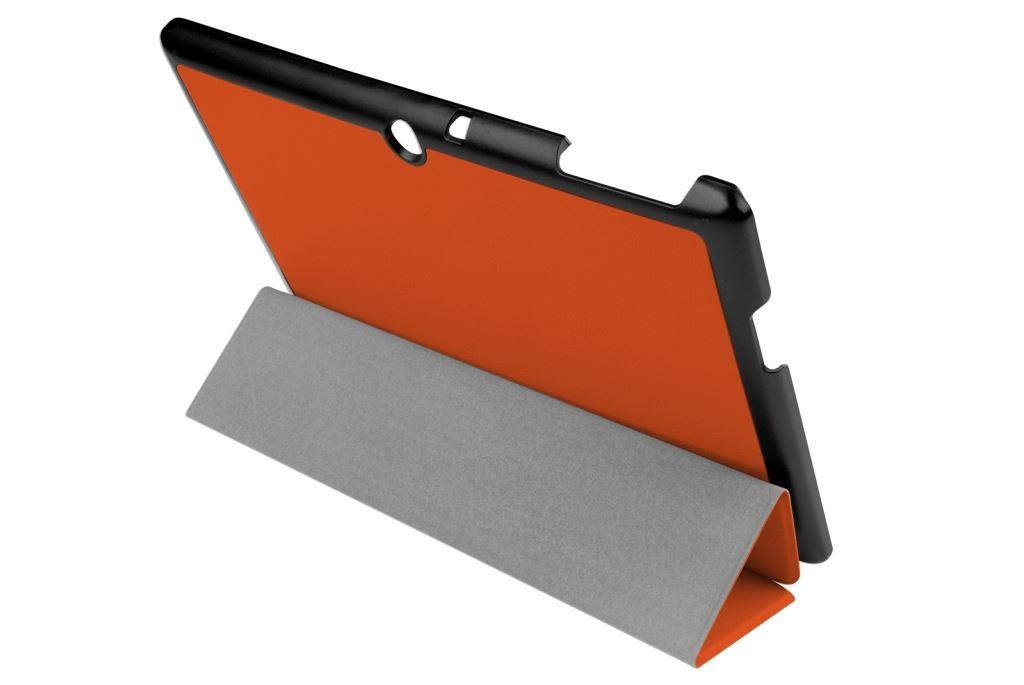 Hellfire Trading Slim Compact PU Magnetic Leather Case for Lenovo Tab 10 A3-A30 - Purple