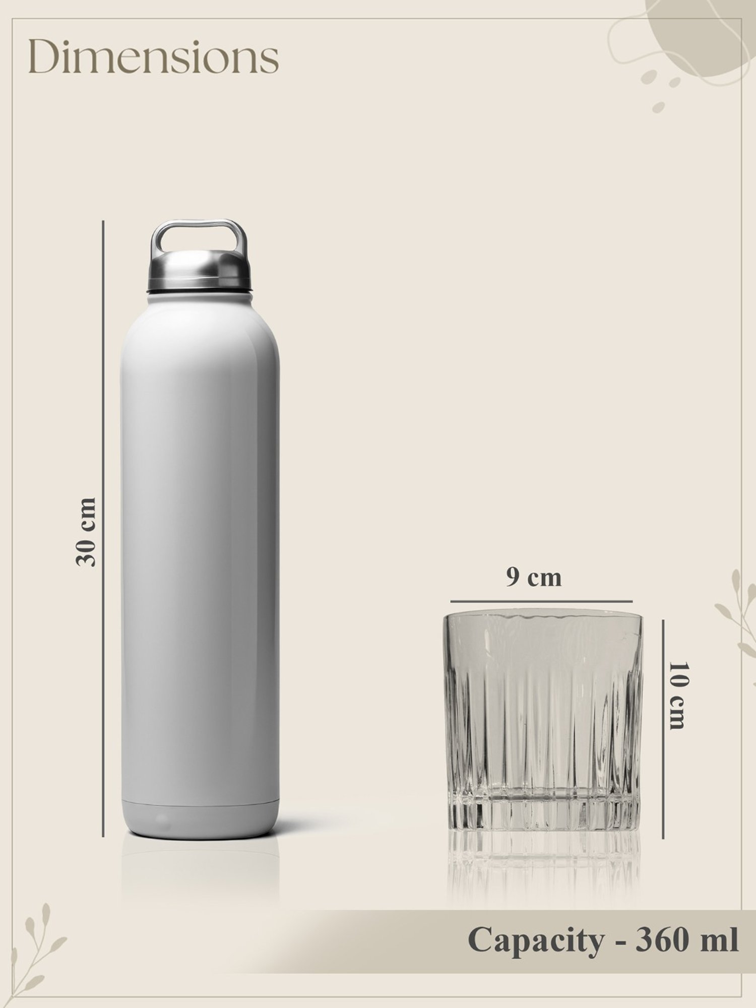 Trovea's Timeless Dof Tumbler Transparent Glass Whisky Glass - Set of 6