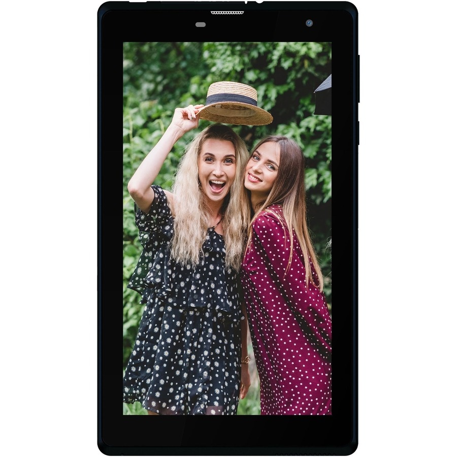 Hyundai HyTab Plus 7LB1 Tablet, 7&rdquo; IPS Display, 4G LTE, 2GB RAM, 32GB Storage, Quad-Core Processor, Android 10, Dual Camera - Black