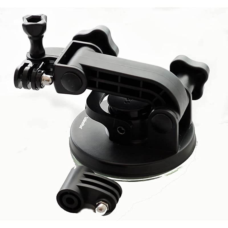 Suction Cup for Gopro Mount Car Windshield Window Vehicle Boat Camera Holder for Gopro Suction Cup Mount gopro Windshield Mount Hero2 Hero3 Hero3+ Hero4 Hero5 Hero6 Black Session HD by