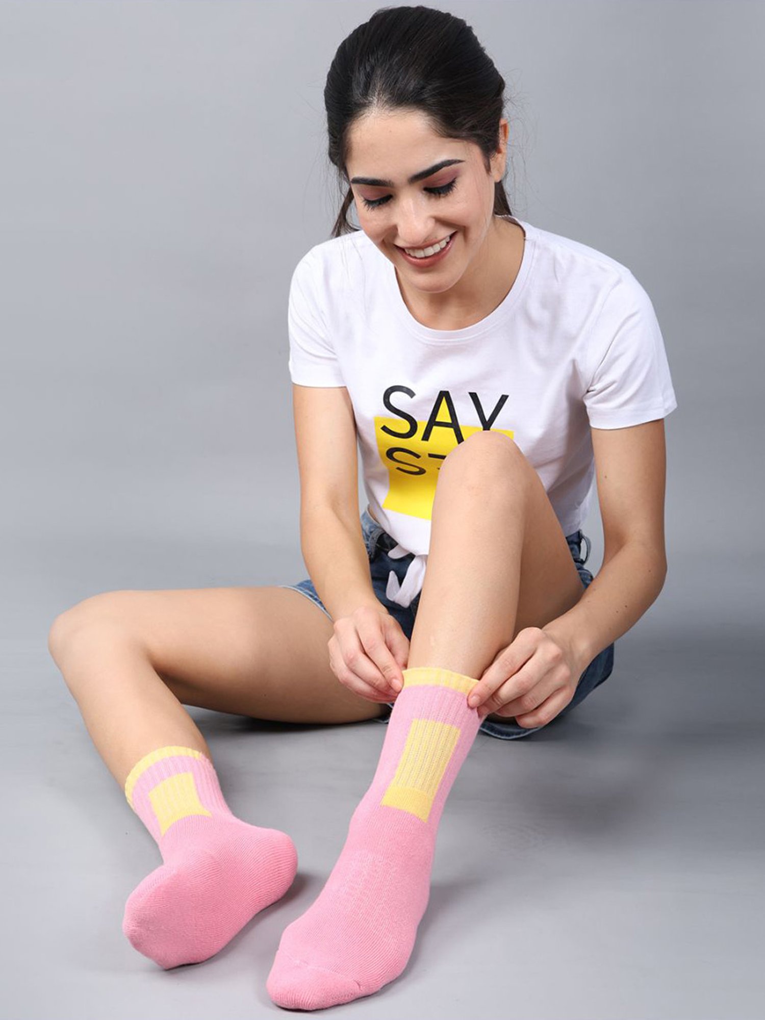 Dollar Socks For Women's Sports Ankle Length In (Pack of 3)