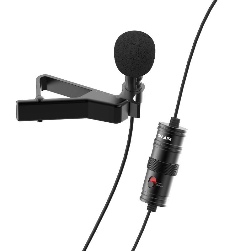 Tzumi ONAIR EchoMic Clip-On Microphone - Black