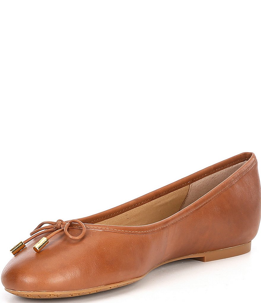 Lauren Ralph Lauren Jayna Bow Detail Flats