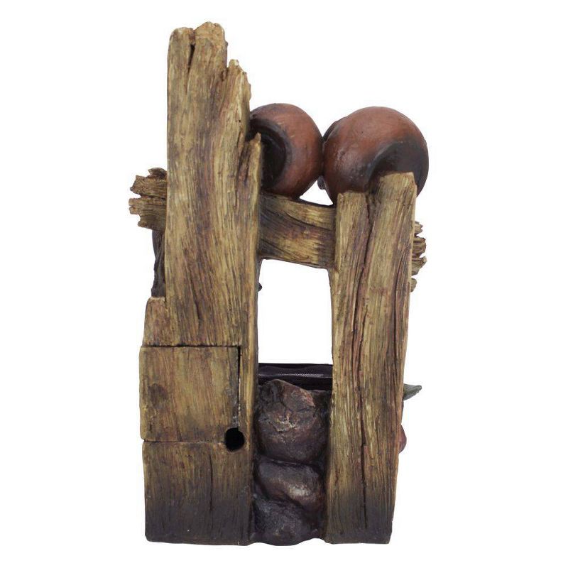 The Cascading Urns of Ravello Illuminated Garden Fountain - Acorn Hollow