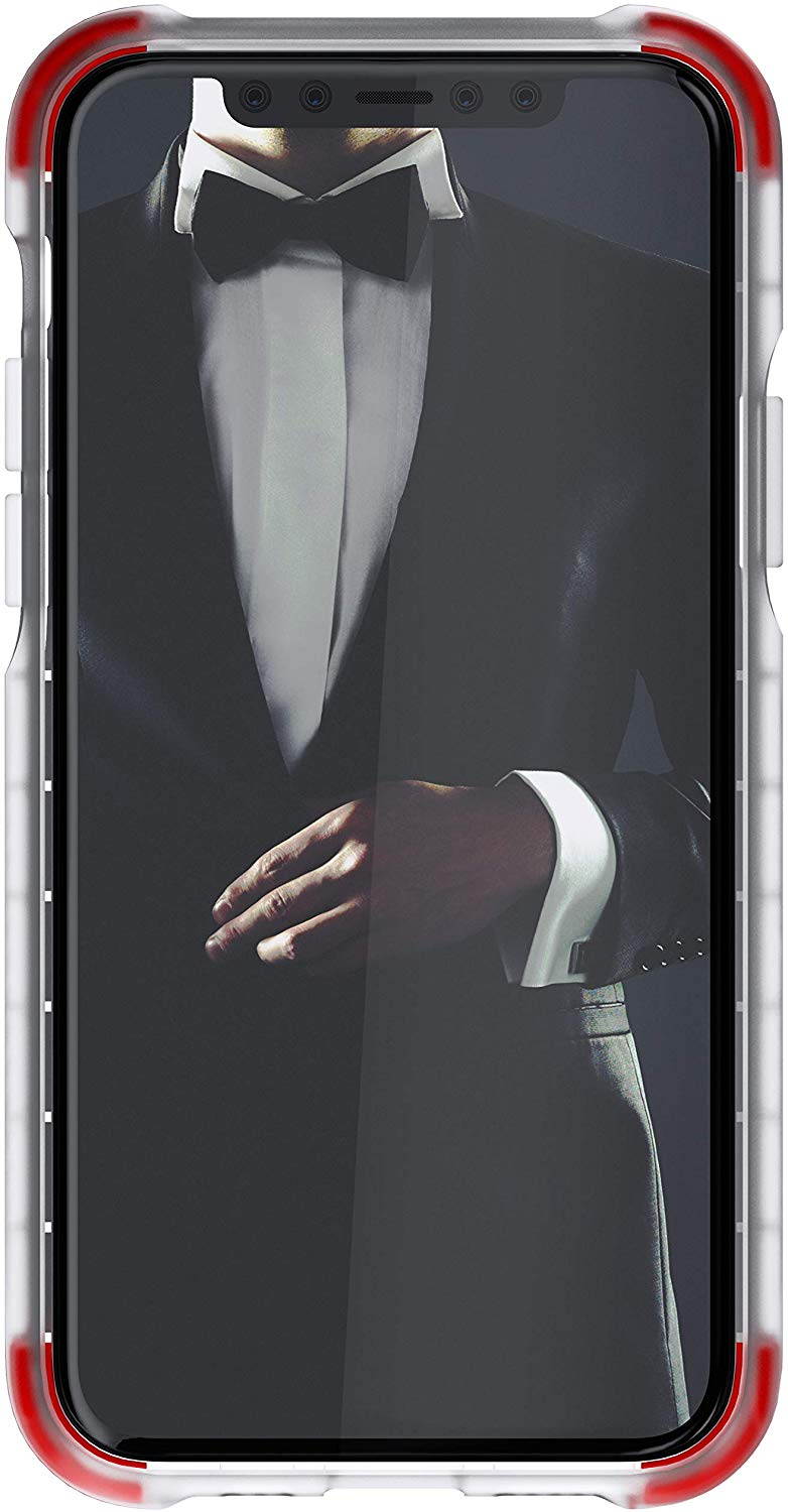 Ghostek Covert Clear iPhone 11 Pro Max Case with Super Slim Fit Design and Grip Bumper Shockproof Heavy Duty Protection Wireless Charging Compatible for 2019 iPhone 11 Pro Max (6.5 Inch) - (Clear)