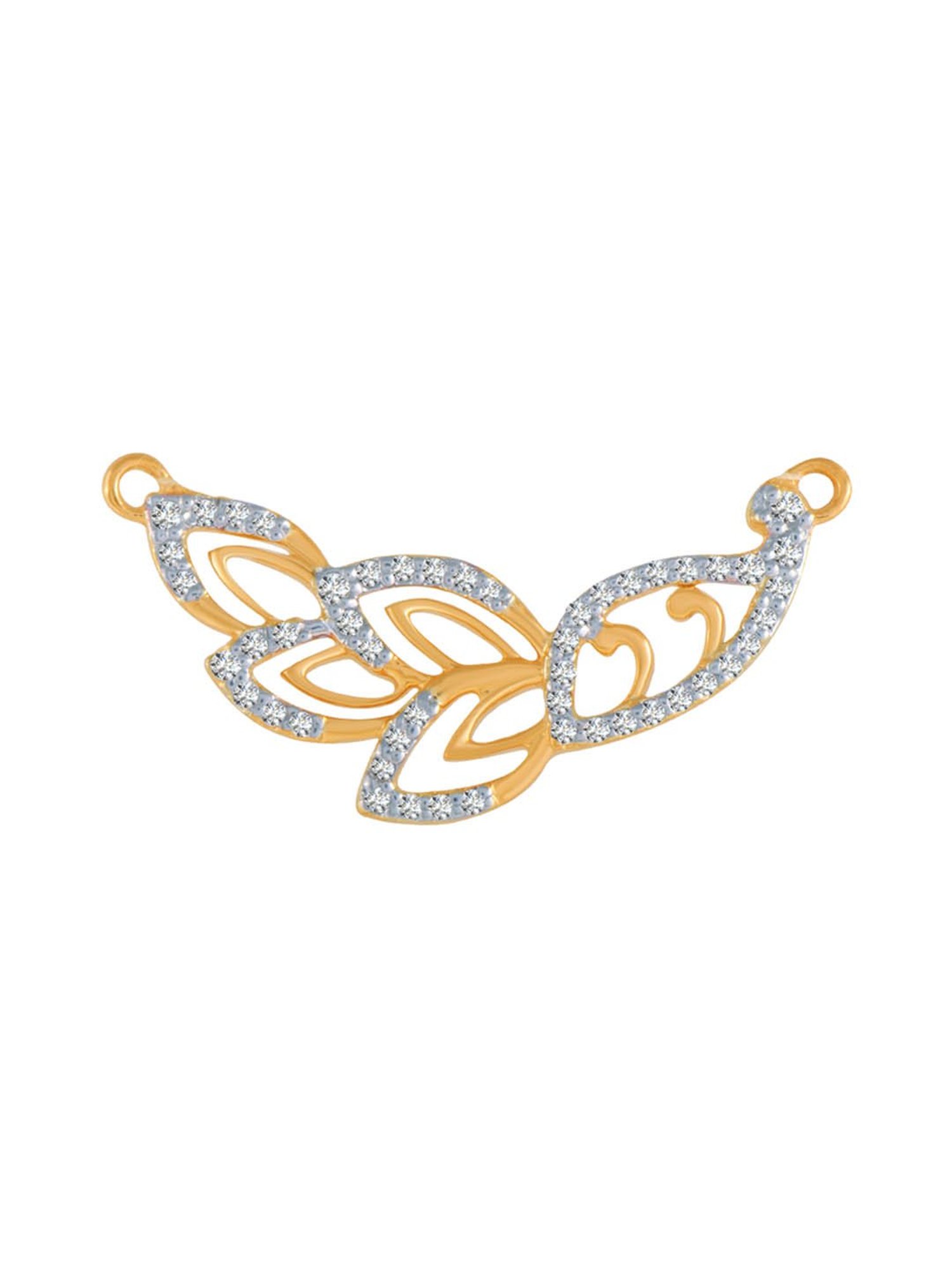 P.C. Chandra Jewellers 18 kt Gold & Diamond Pendant