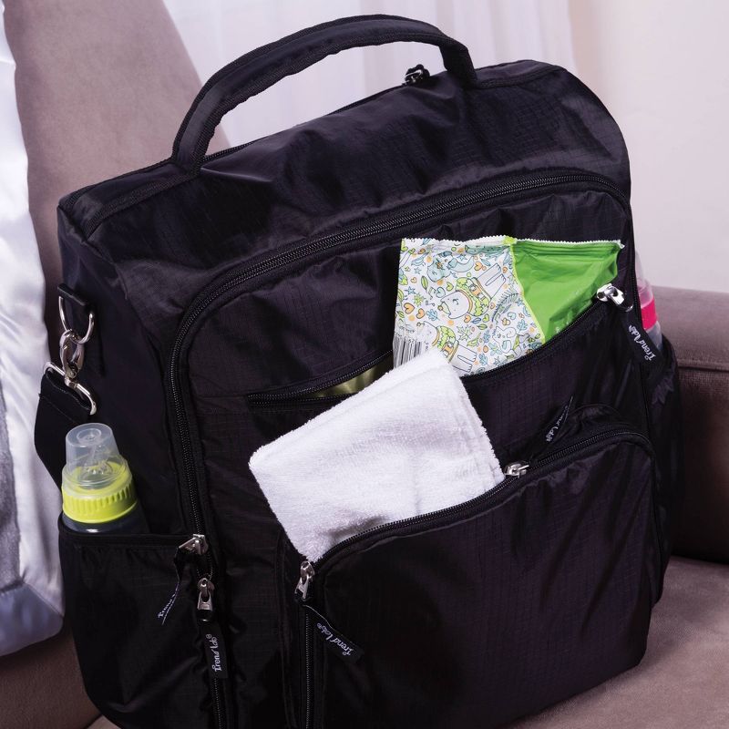 The Physics of HipHop Diaper Bag - Black