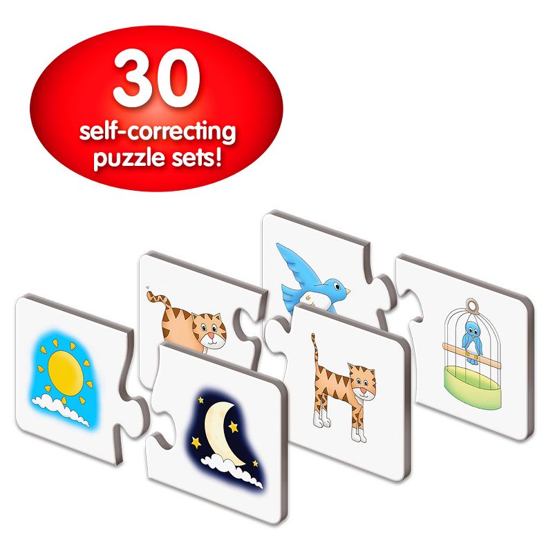 The Learning Journey Match It! Opposites  30 self correcting puzzle sets