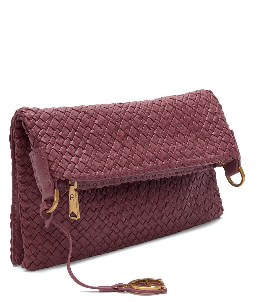 Etienne Aigner Irena Woven Small Hobo Bag