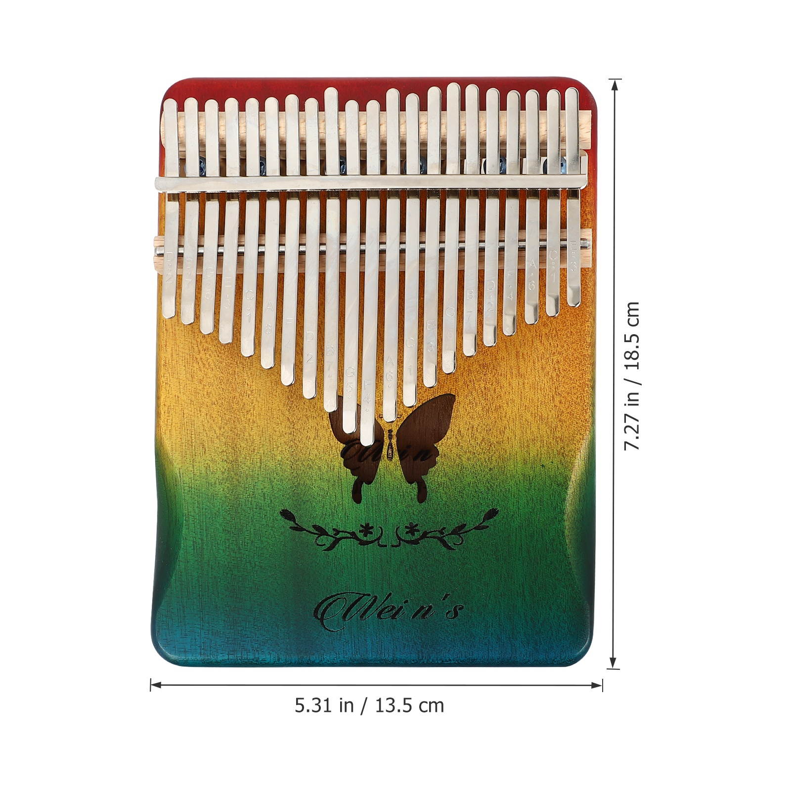 1 Set Thumb Piano 21 Keys Mini  Finger  Beginners Instrument Piano Kalimba  Tool