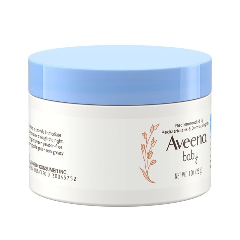 Aveeno Baby Eczema Therapy Nighttime Balm with Natural Oatmeal - 1oz