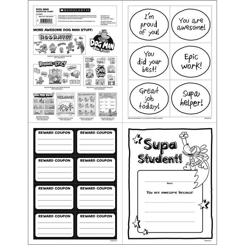 Dog Man Incentive Chart