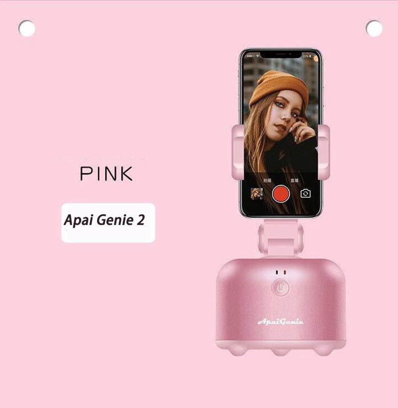 Apai Genie II 360 Degree Rotation Selfie stick Mount mobile holder accessories holder Auto Smart Shooting Intelligent Objet & Face Tracking Gimbal Holder