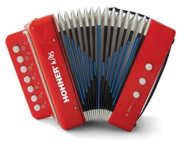 hohner kids uc102r musical toy accordion effect