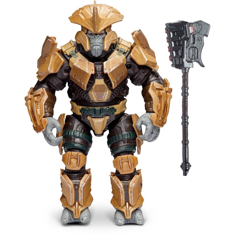 HALO - 2 Figure Pack (4" Heroes and Villains Figures) - Master Chief vs. Brute Chieftain (Infinite)
